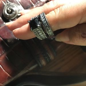 2 piece ring set costume